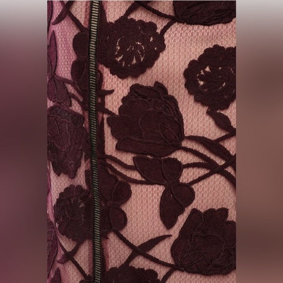 Lulus Lace Dress • Purple Floral Dress • Mermaid Dress | REPOSH - Picture 2 of 5